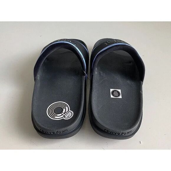 Nike Offcourt Slide MLB Tampa Bay Rays Slides Black Blue DH6993-001 Men’s Sz 7 - Picture 6 of 9